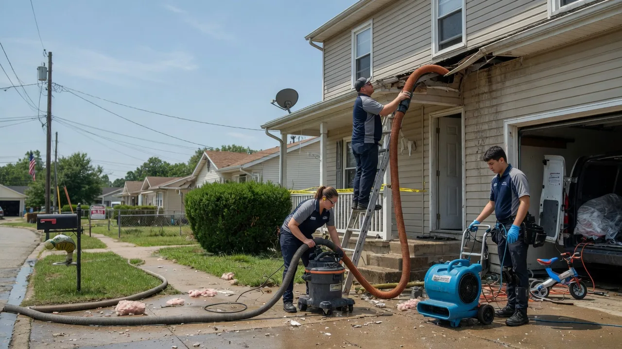 Water Damage Restoration in Kechi, KS near me